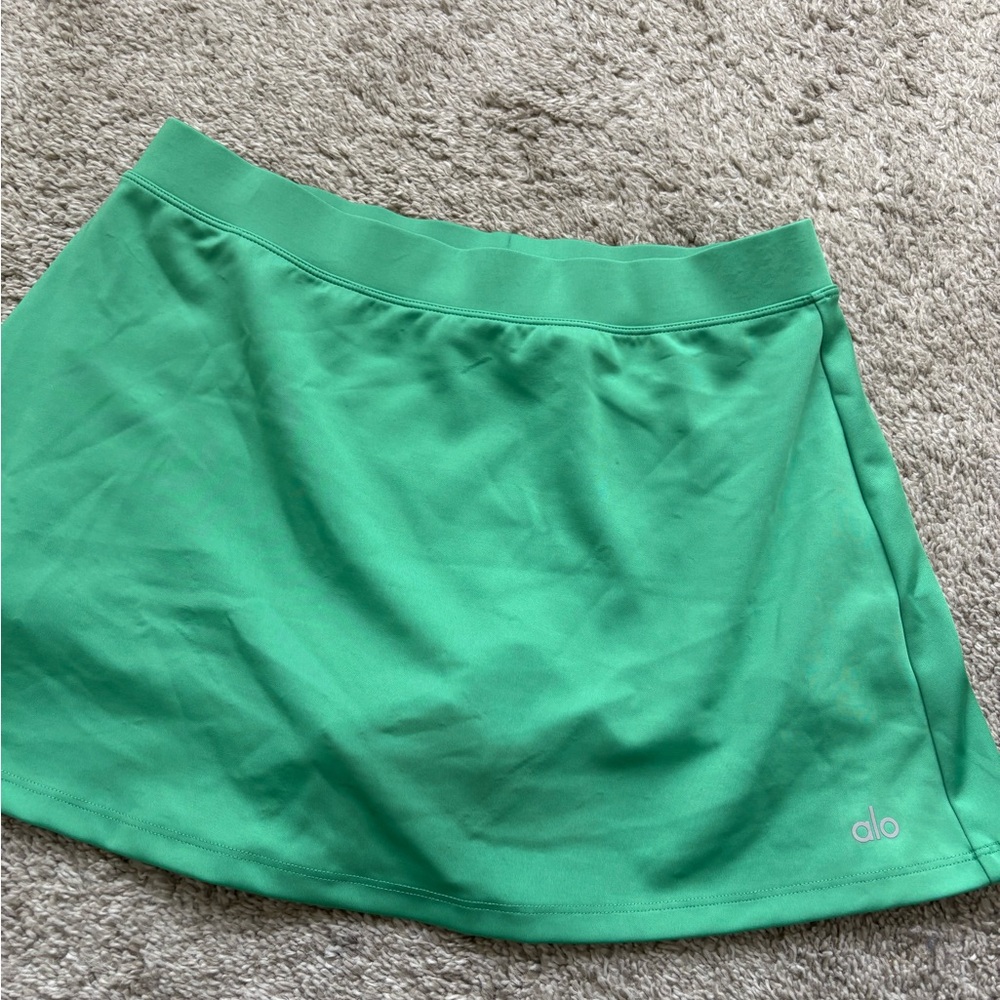ALO Yoga Women's Green Skirt